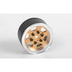 RC4WD 1/10 Six-Spoke 1.55" Front/Rear Internal Beadlock Wheel, 12mm Hex, Gold (1)