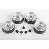 RC4WD 1/6 Wakizashi 2.8 Wheels with Hub Caps for Capo Racing Samurai, Aluminum (4)