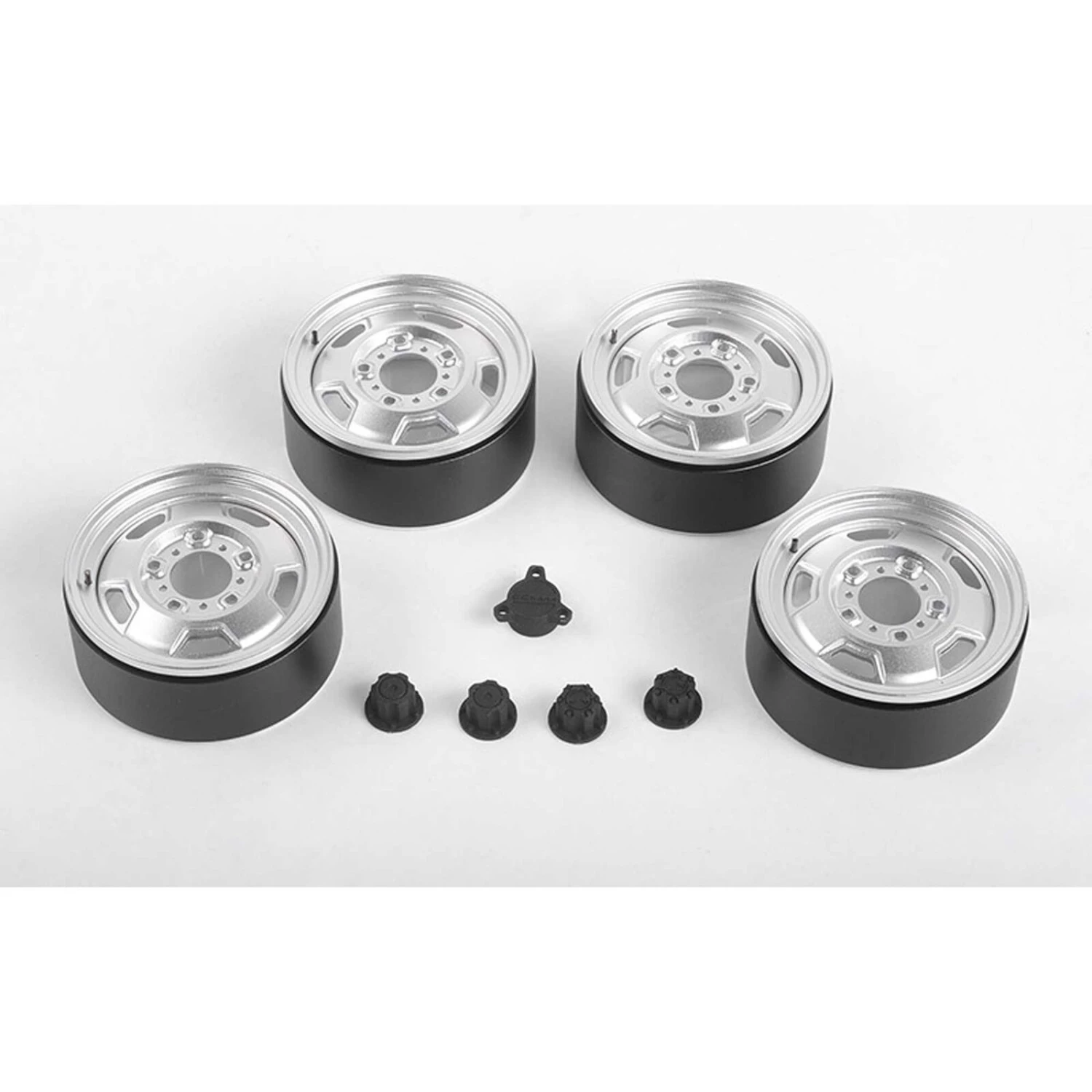 RC4WD Nagi 2.8" Wheels with Hubcaps (4): CRS 1/6 Crawler