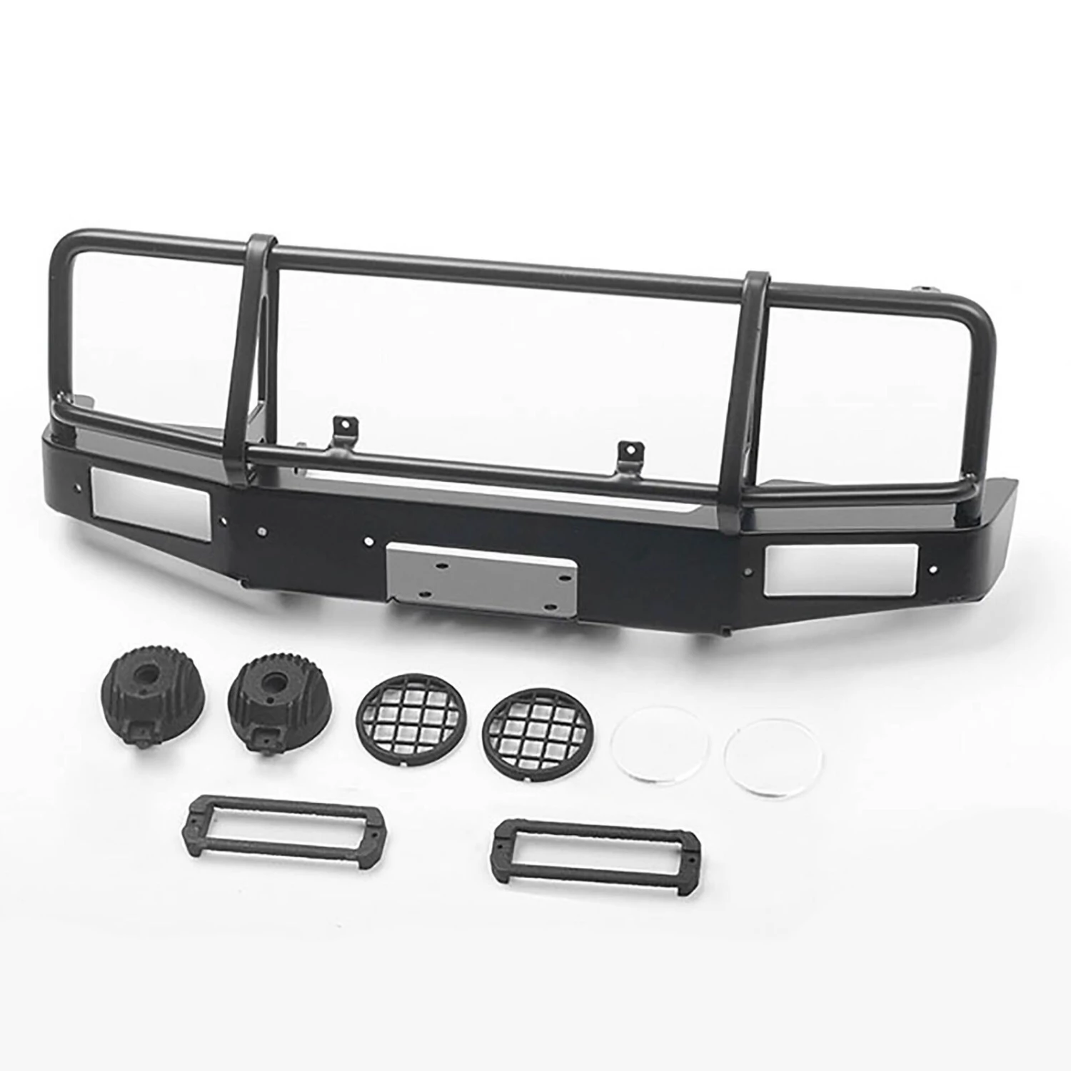 RC4WD 1/6 Trifecta Front Bumper with RL, Capo Racing Samurai RC Crawler