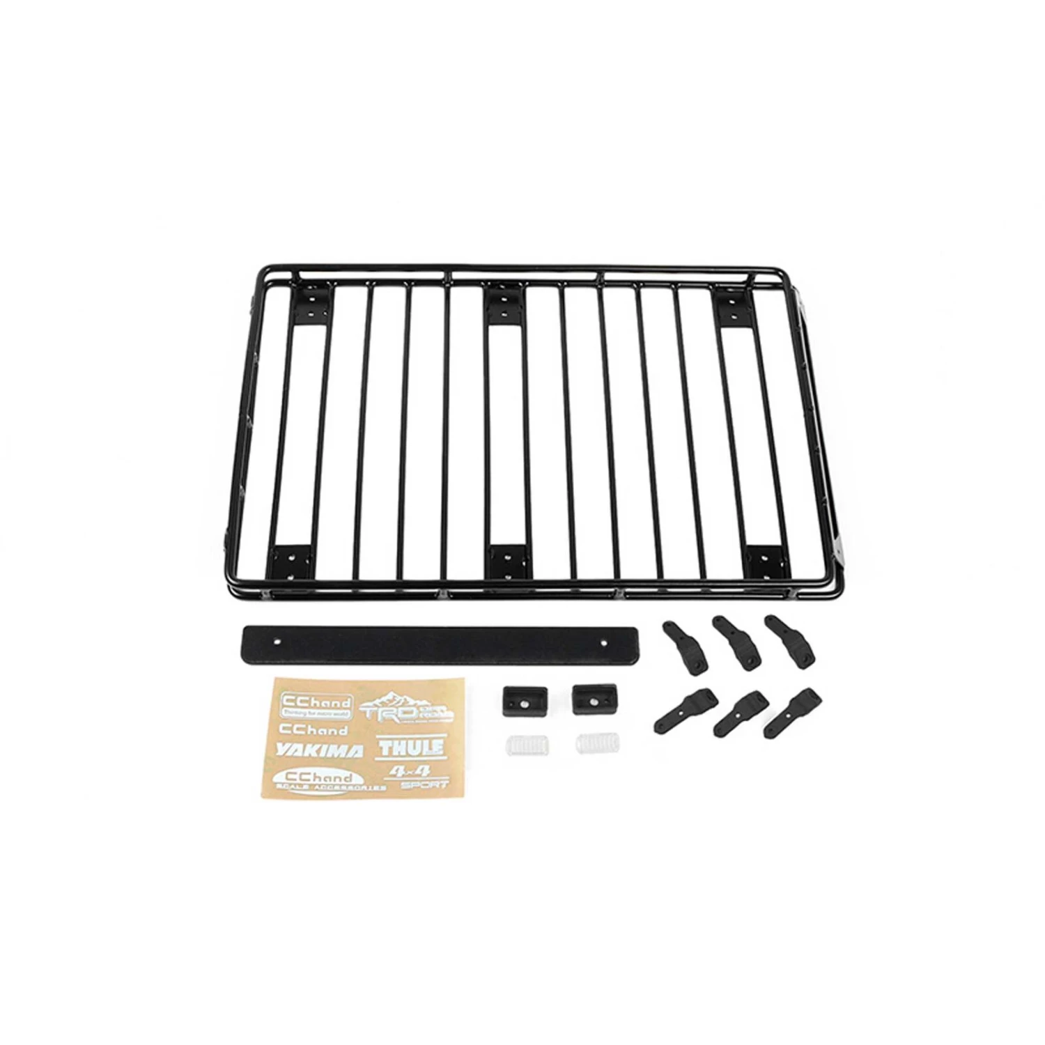 RC4WD Steel Tube Roof Rack with Lights: 1/10 SCX10 III JLU
