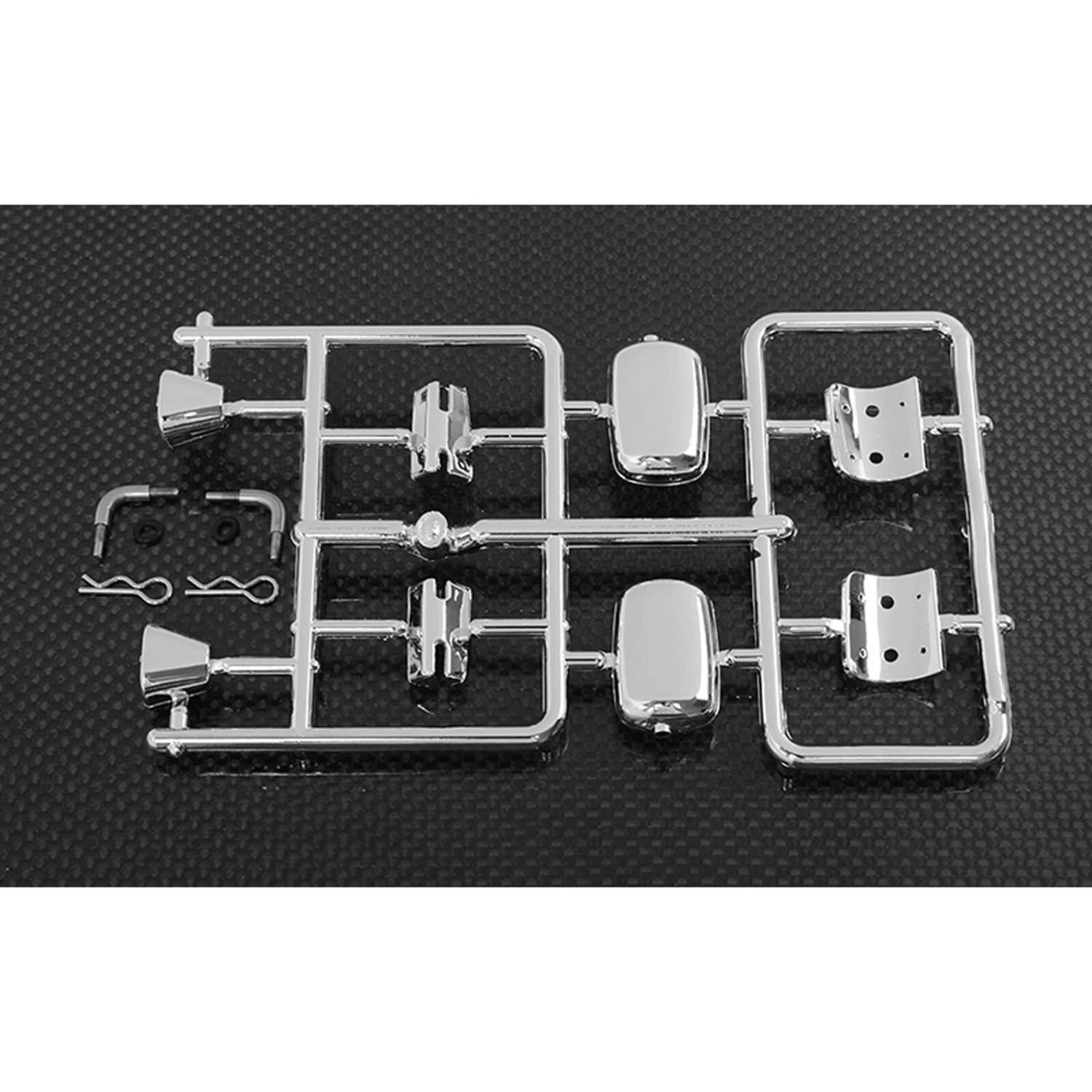 RC4WD Chrome Mirror and Rear Taillight: Chevrolet Blazer