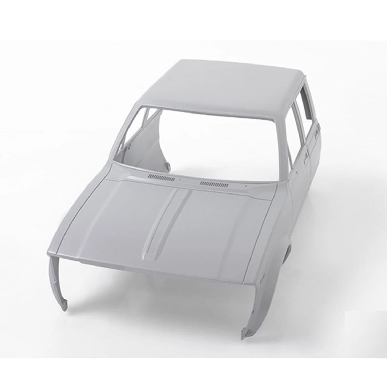 RC4WD 1/10 Mojave II Four Door Front Cab, Primer Gray