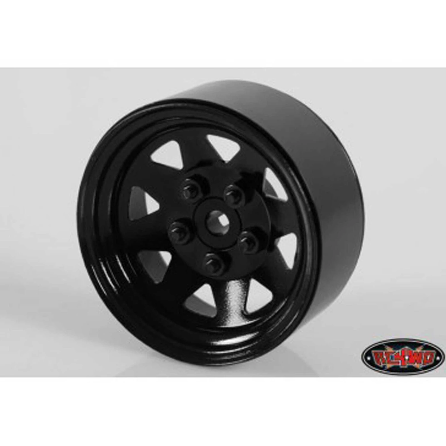 RC4WD 5 Lug Wagon 1.9" Single Steel Beadlock Wheel Black