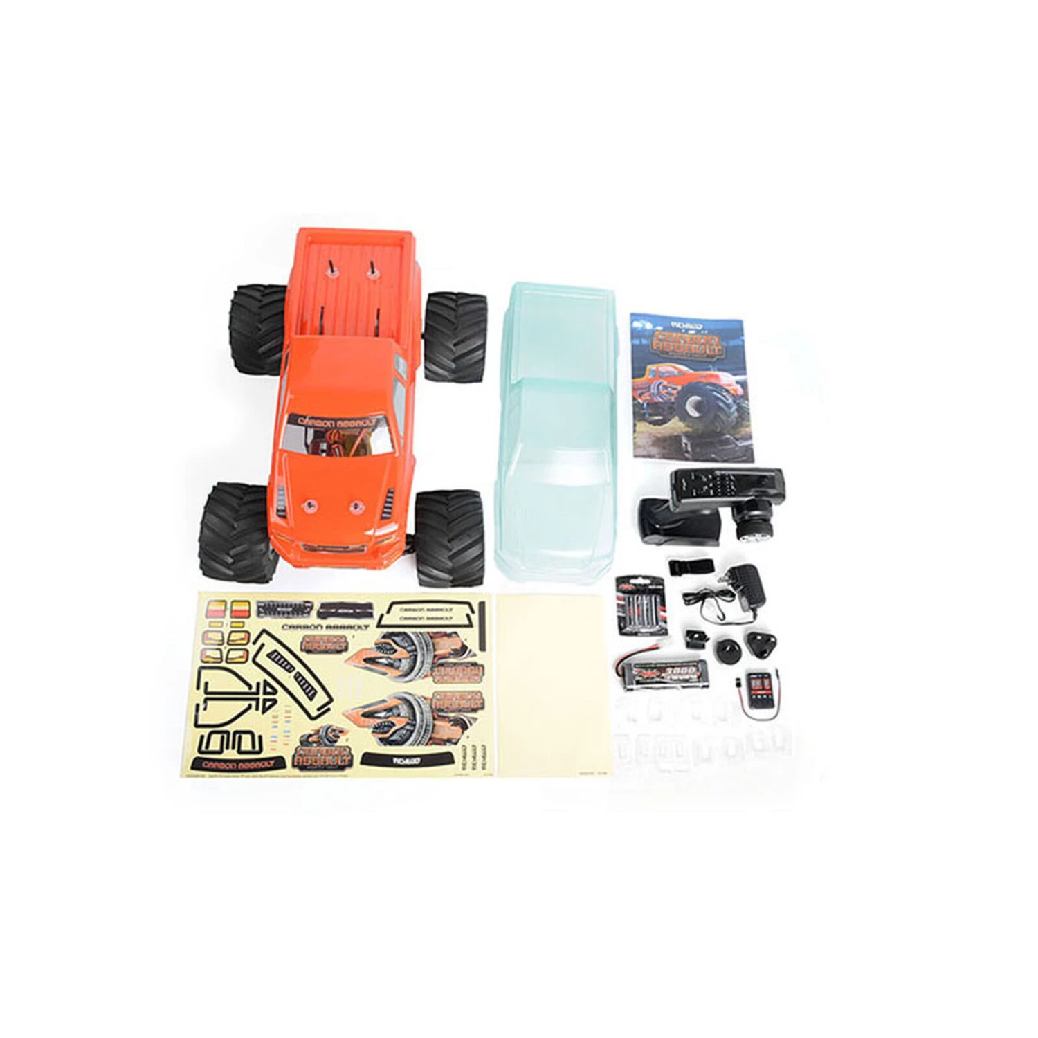 RC4WD 1/10 Carbon Assault 4WD Monster Truck RTR - Image 7