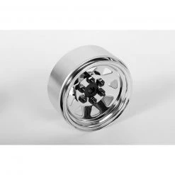 RC4WD 6 Lug Wagon 1.9 Steel Stamped Beadlock Wheel, Chrome (4)