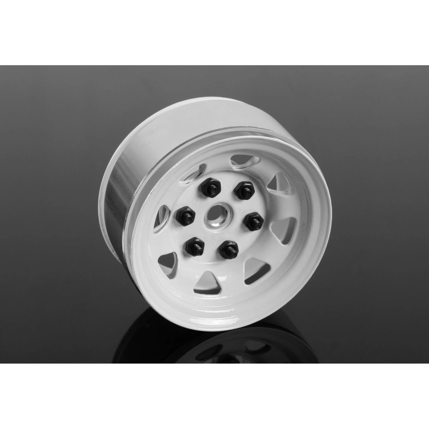 RC4WD 1.55 Stamped Steel Beadlock Wheel White