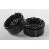RC4WD Pro10 1.9 Steel Stamped Beadlock Wheel Black (4)
