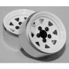 RC4WD 5 Lug Wagon 1.9 Stamped Beadlock Wheels, White (2)