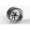 RC4WD DD Wagon 1.55" Stampd Steel Beadlock Wheels, Chrome