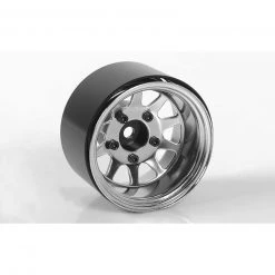RC4WD DD Wagon 1.55" Stampd Steel Beadlock Wheels, Chrome