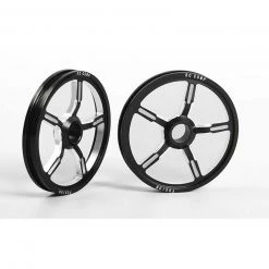 RC4WD RC Components Fusion Drag Race Front Wheels (2)