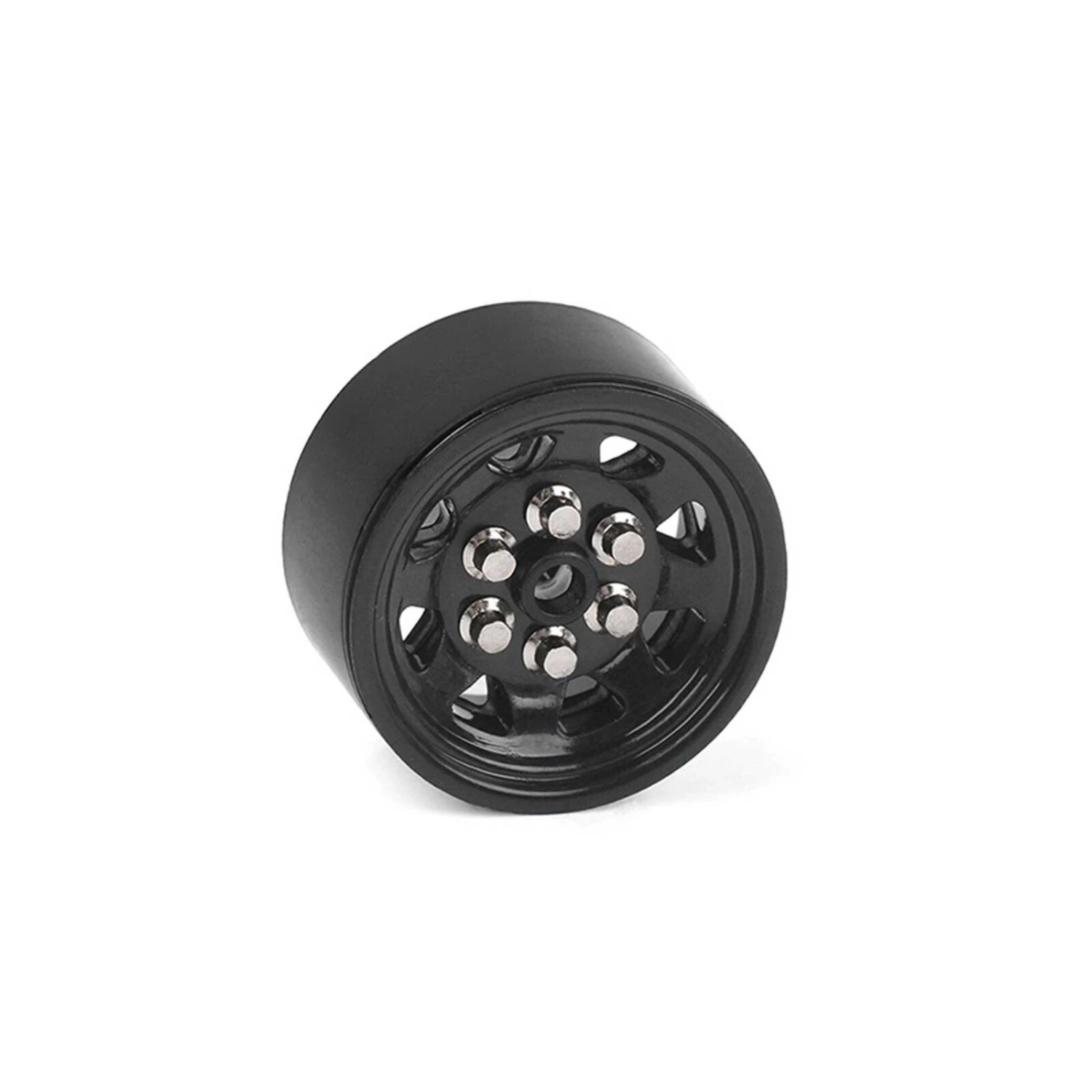 RC4WD OEM Plastic 0.7" Beadlock Wheels, Black (2)