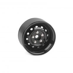 RC4WD Heritage Edition Stamped Steel 1.9 Wheels, Black (4)